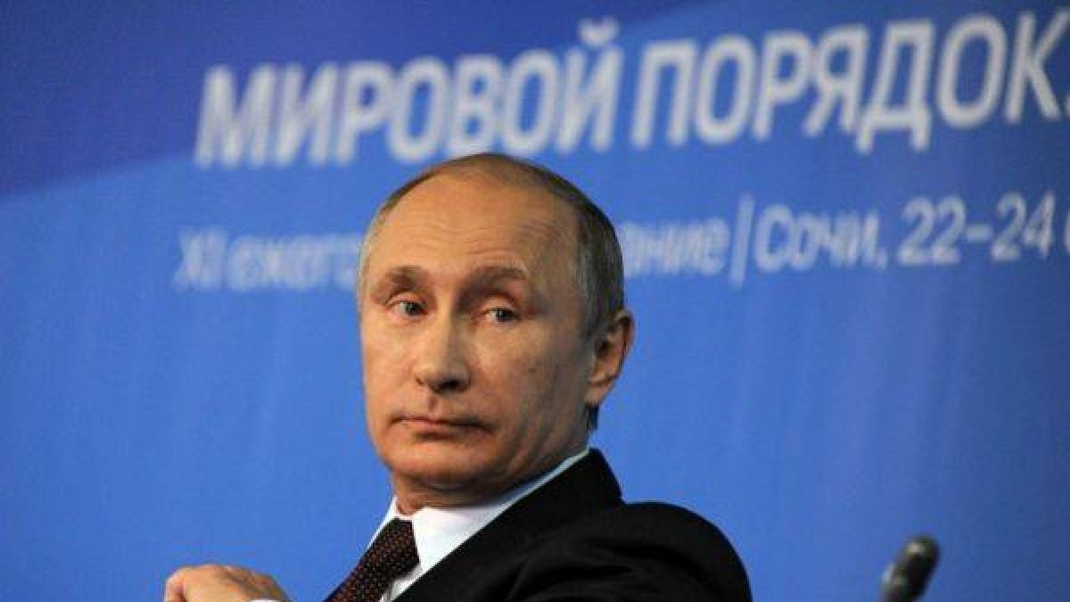 Vladimir Putin, durante la conferencia con analistas occidentales, el viernes en Sochi.-Foto: EFE / MIKHAIL KLIMENTIEV