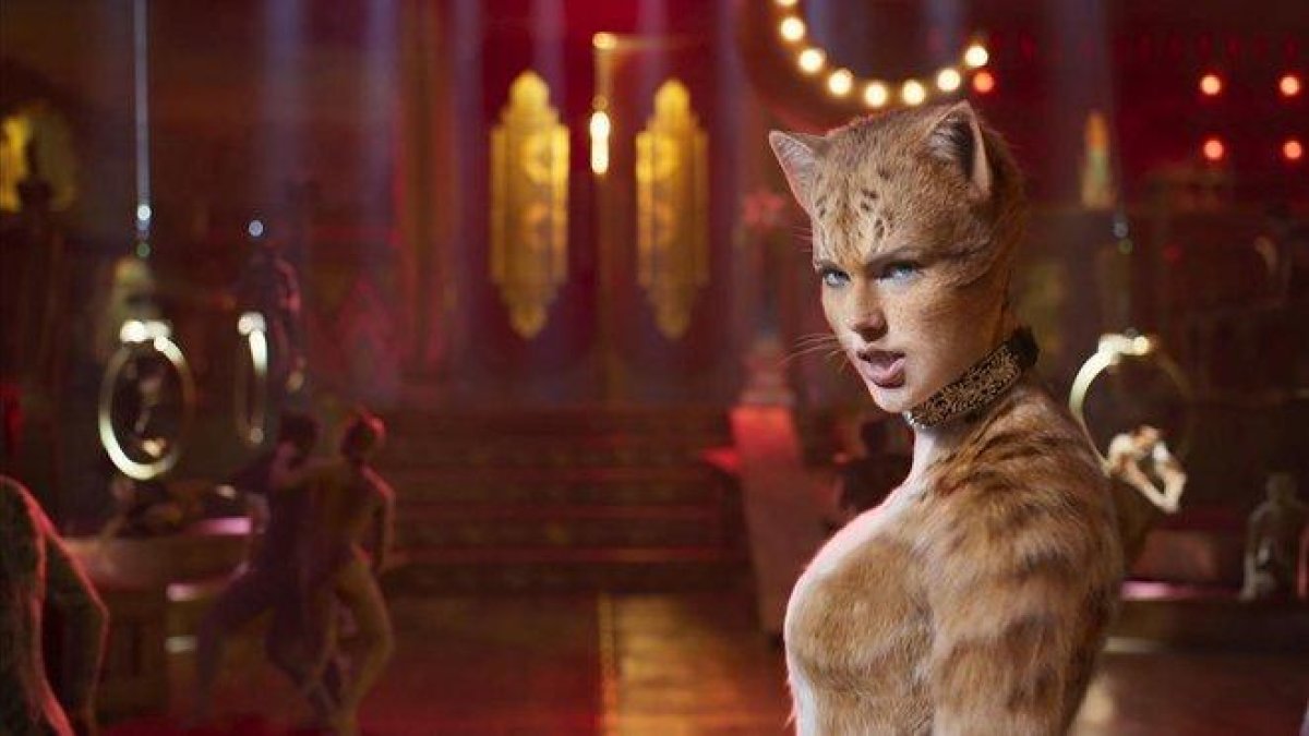 Taylor Swift, en un fotograma de ’Cats’-