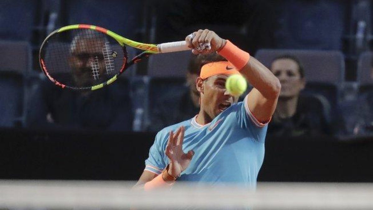 Rafael Nadal, en Roma.-ANDREW MEDICHINI / REUTERS (AP)