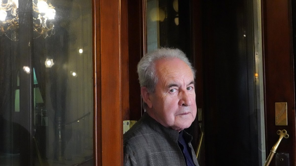 El escritor irlandés John Banville participa en la 55 Feria del Libro de Valladolid. -ICAL
