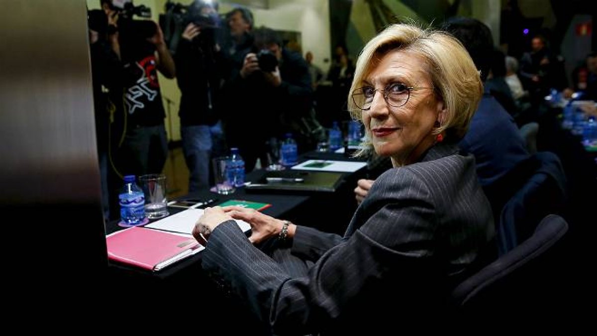 Rosa Díez ha recibido el respaldo del Consejo Político por 82 votos a favor y 38 en contra.-Foto: EFE/ JUANJO MARTÍN