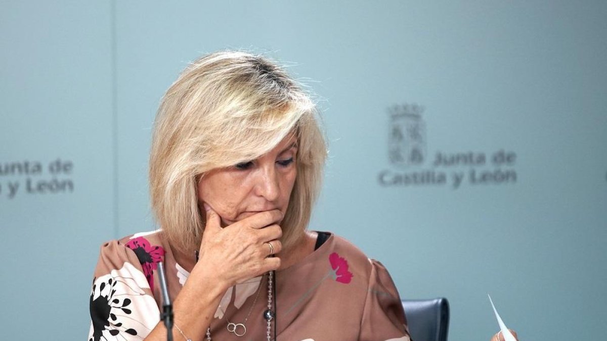Verónica Casado, consejera de Sanidad.