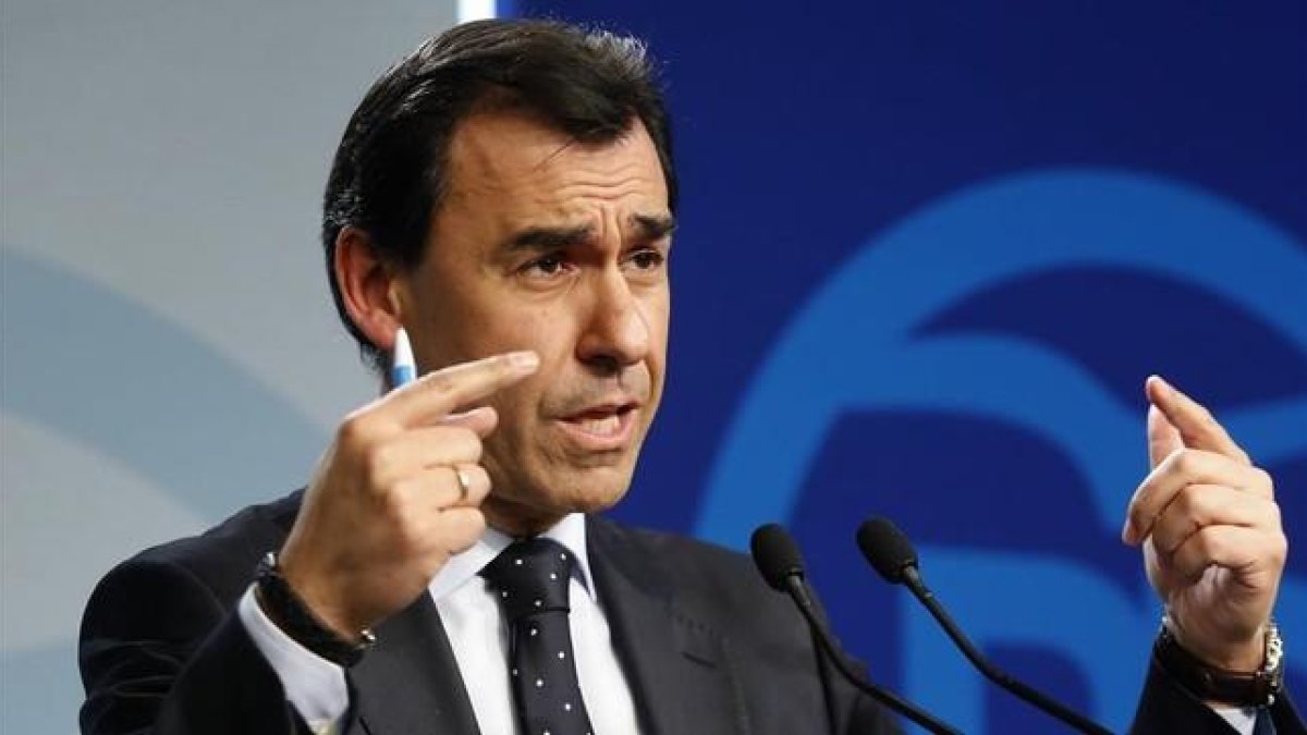 El vicesecretario de organización del PP, Fernando Martínez Maíllo.-JUAN MANUEL PRATS