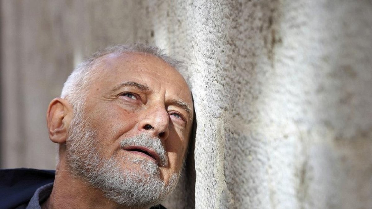 Ivan Savov, protagonista de ‘The father’, ayer en Valladolid.-ICAL