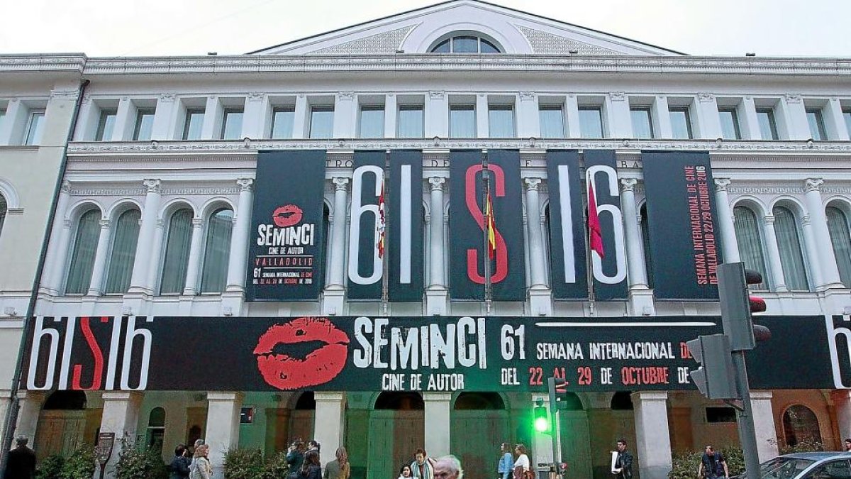 Imagen del Teatro Calerón en la última edición de la Seminci.-J. M. LOSTAU