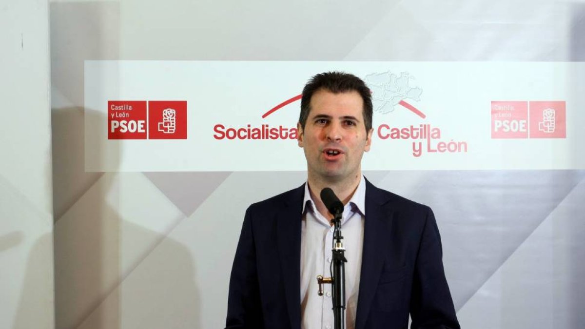 El secretario autonómico del PSOE, Luis Tudanca-Ical