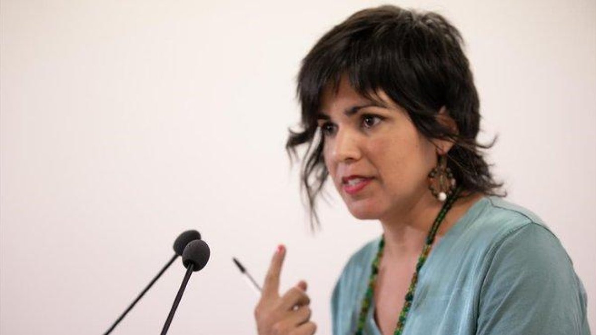 La líder de Adelante Andalucía, Teresa Rodríguez-JESUS PRIETO (EUROPA PRESS)