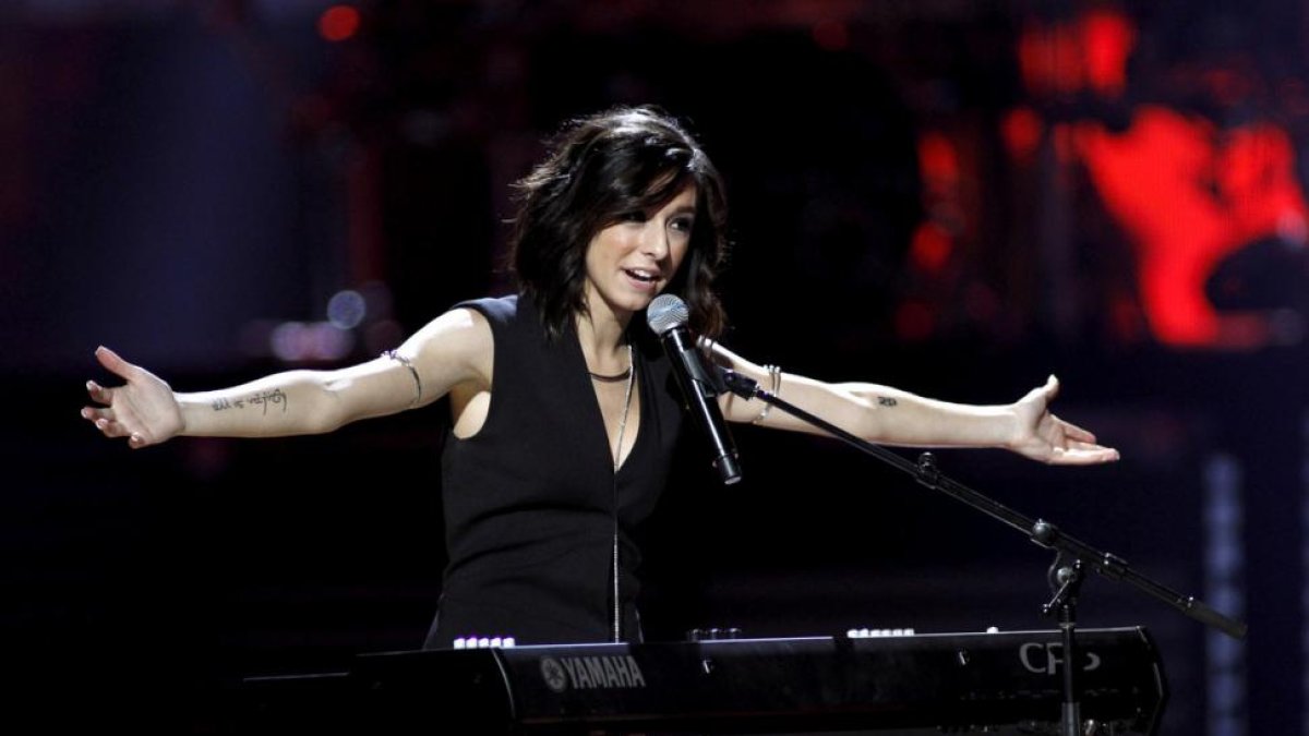 Christina Grimmie, en abril del 2016.-VIVEN KILLILEA / AFP
