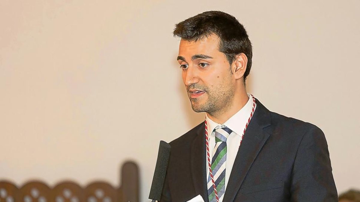 Imagen de David Esteban, alcalde de Medina de Rioseco-EL MUNDO