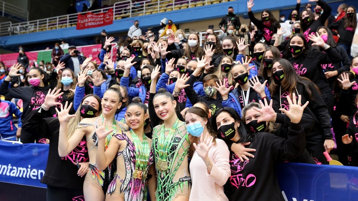 Club Ritmo León, campeón por quinta vez de la Liga Iberdrola. / MONTSE ÁLVAREZ
