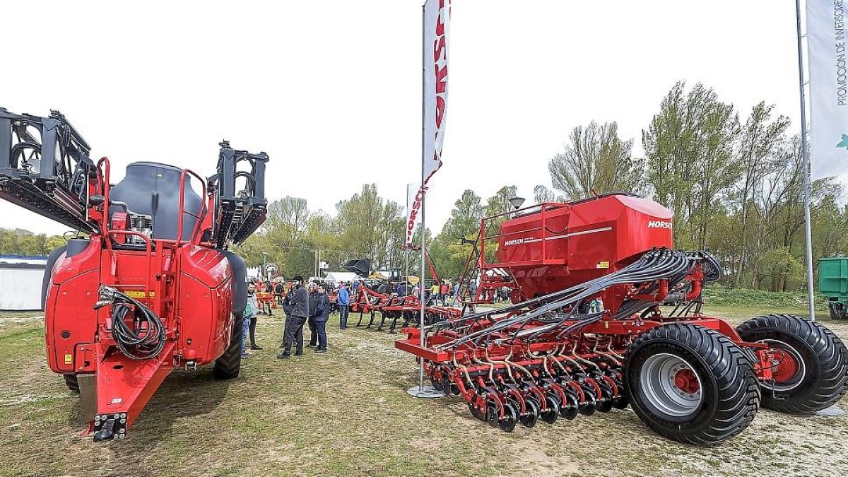Inauguración de la LVIII edición de la Feria nacional de maquinaria agrícola en la localidad burgalesa de Lerma.-ICAL