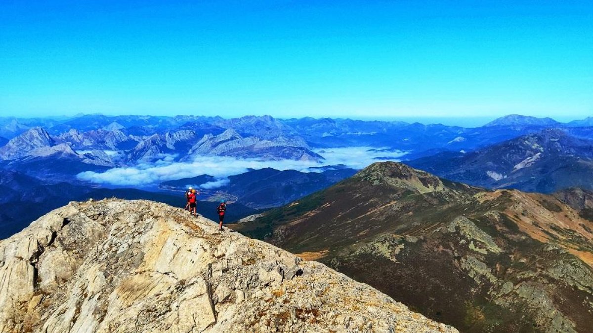 Pico Espigüete, una de las mayores elevaciones de la Montaña Palentina.