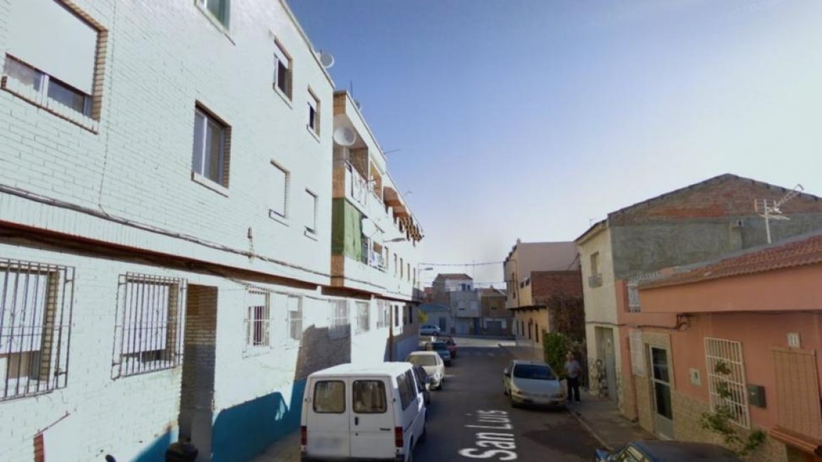 Calle de San Luis donde ha perdido la vida un hombre la madrugada del lunes.-GOOGLE
