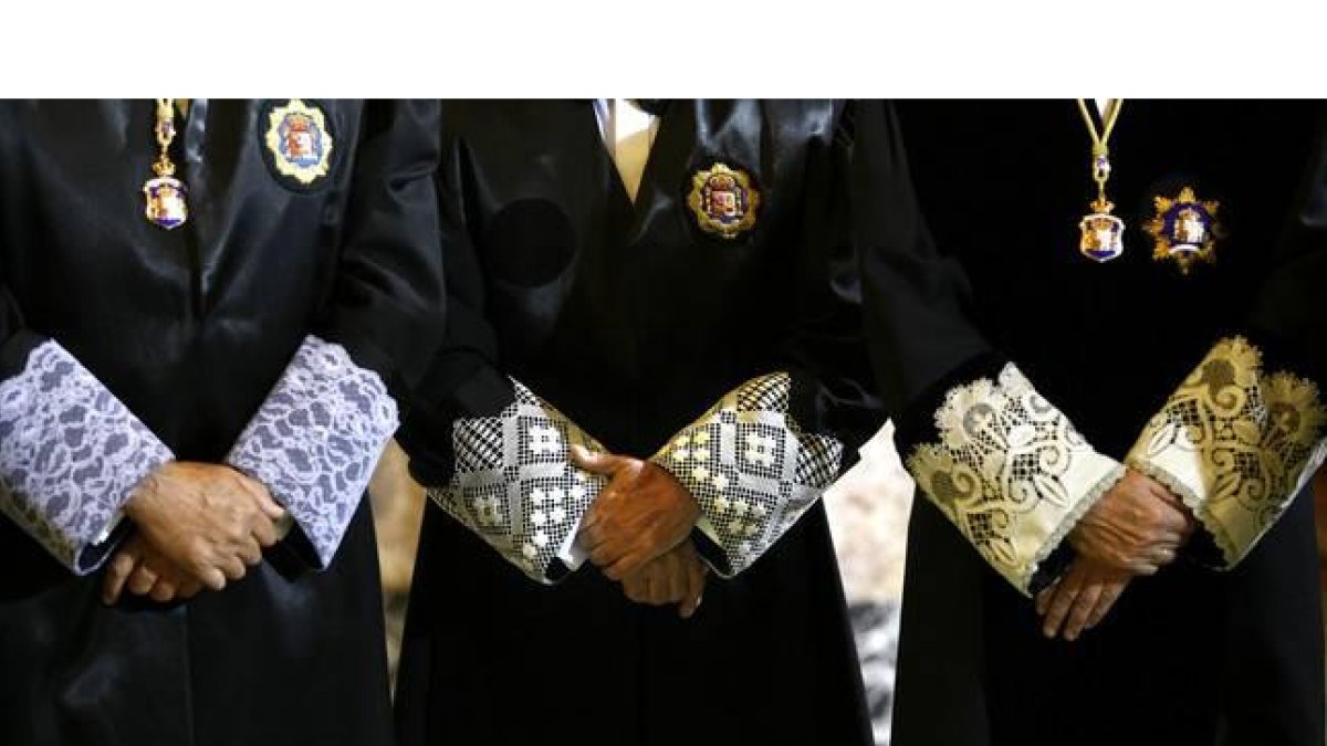 Jueces del Tribunal Supremo, en una imagen de archivo.-JUAN MANUEL PRATS