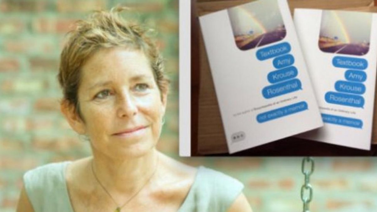 La escritora de cuentos Amy Krouse Rosenthal, en una imagen publicada en su perfil de Twitter.-TWITTER / AMY KROUSE ROSENTHAL