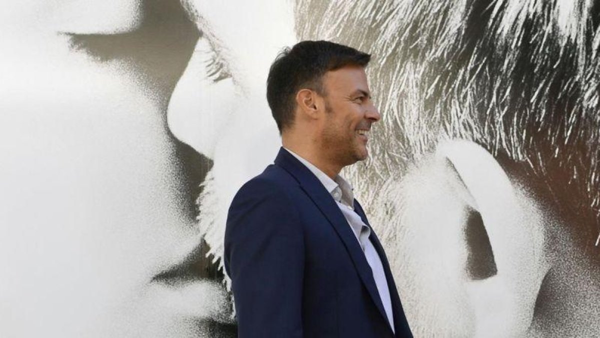 François Ozon, en Madrid, durante la presentación de El amante doble.-AFP / PIERRE-PHILIPPE MARCOU