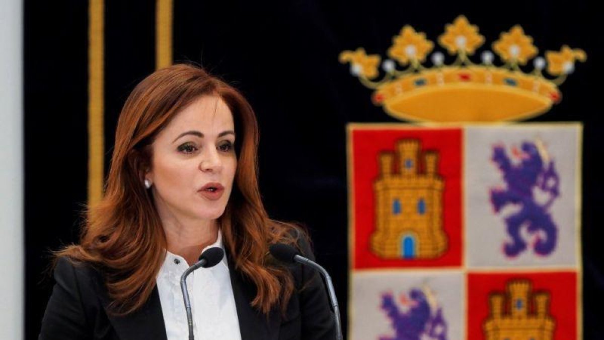 La exdirigente del PP y expresidenta de las Cortes de Castilla y León Silvia Clemente.-R. GARCÍA (EFE)