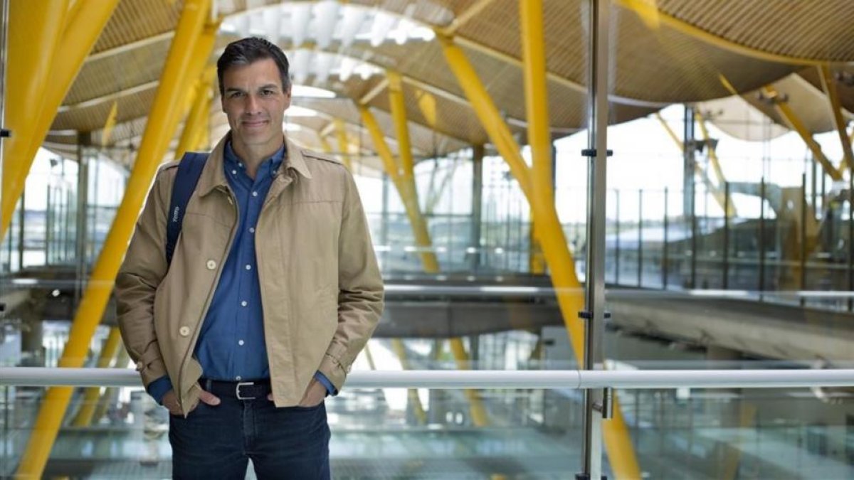 El secretario general del PSOE, Pedro Sánchez.-JUAN MANUEL PRATS