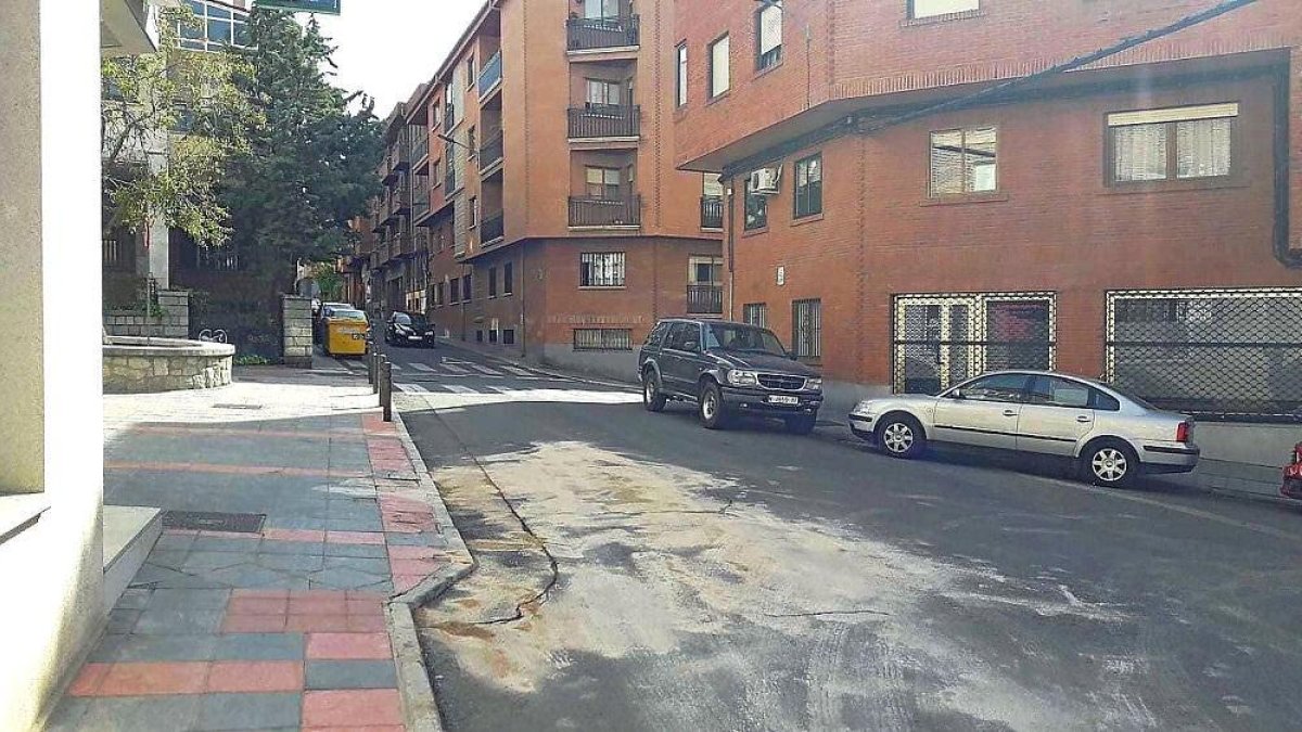 Lugar donde ocurrieron los hechos en la madrugada del domingo.-E.M.
