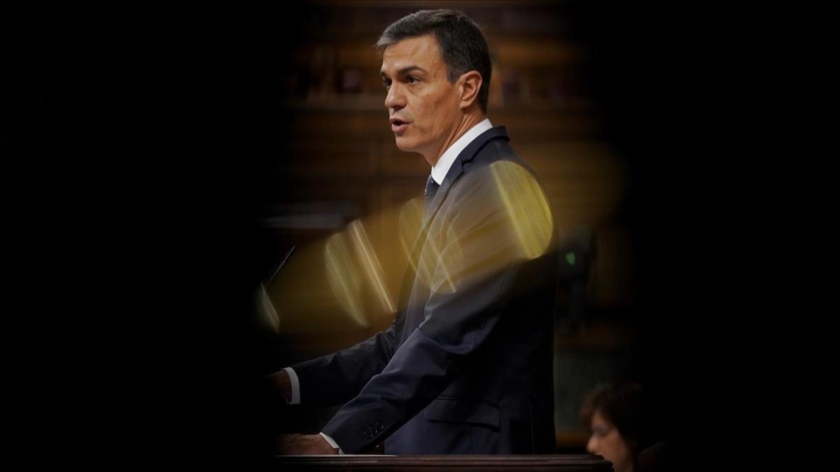 Sánchez, en el congreso-DAVID CASTRO
