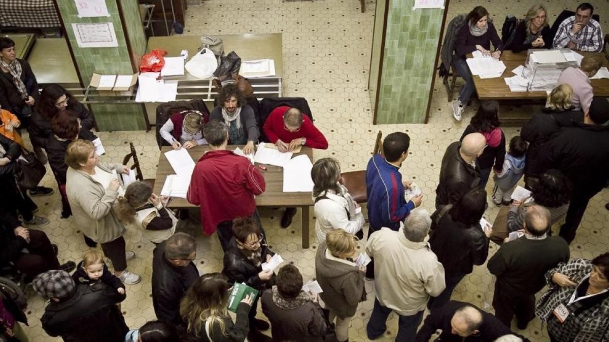 Ambiente electoral.-JOAN CORTADELLAS
