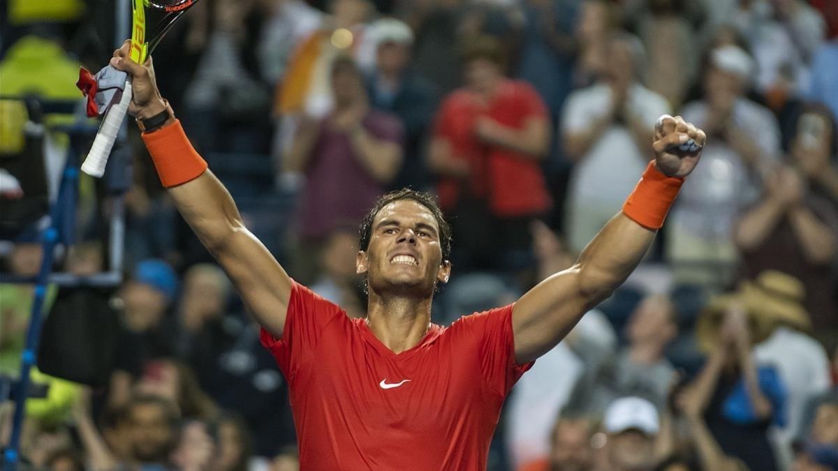 Rafael Nadal superó la segunda ronda del Abierto de Tenis de Estados Unidos. /-EFE