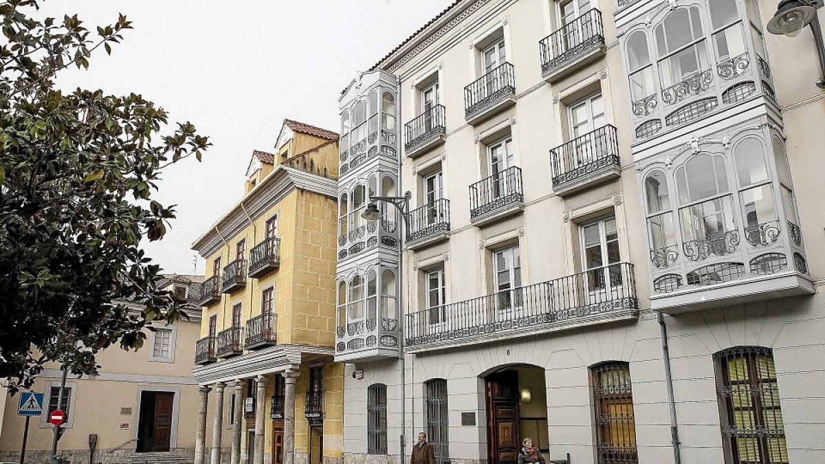 Oficinas del Ayuntamiento en la Plaza de Santa Ana.- PHOTOGENIC / JOSÉ C. CASTILLO