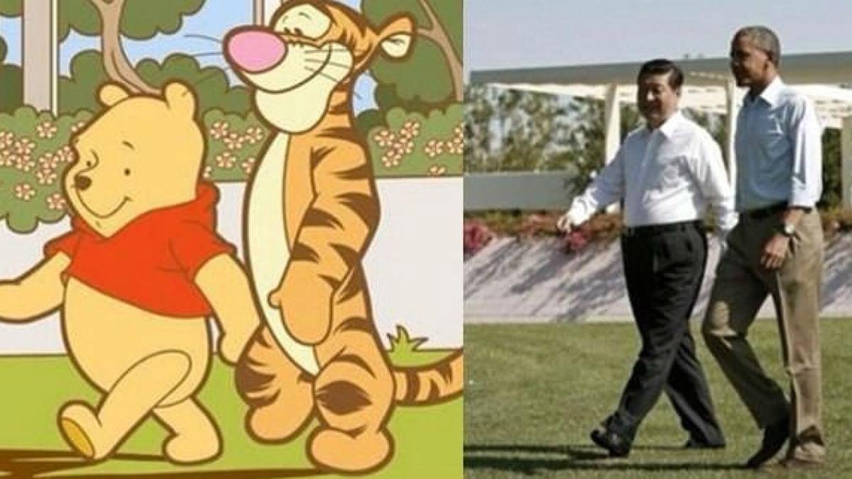 Uno de los memes sobre el presidente chino que más han circulado por las redes. /-TWITTER