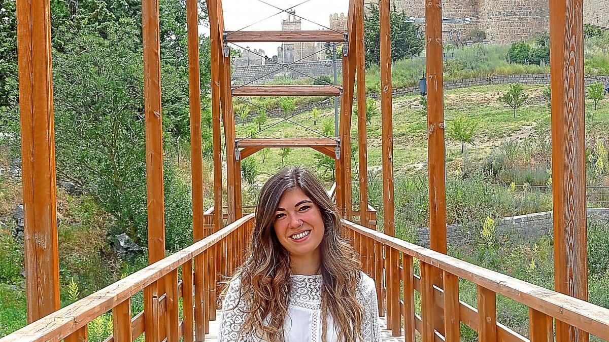 Paula Anza, ingeniera forestal y ambientóloga de la Universidad Católica de Ávila.-EL MUNDO