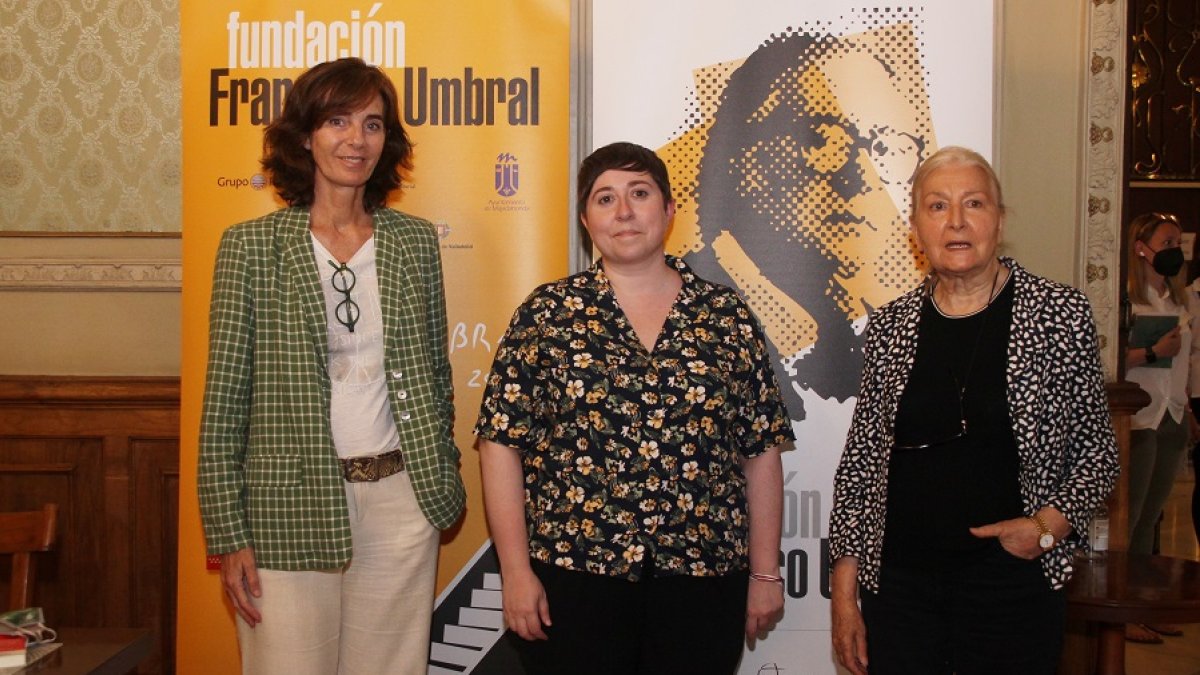 Ana Valencia, Elena Medel y María España en Valladolid. | E. M.