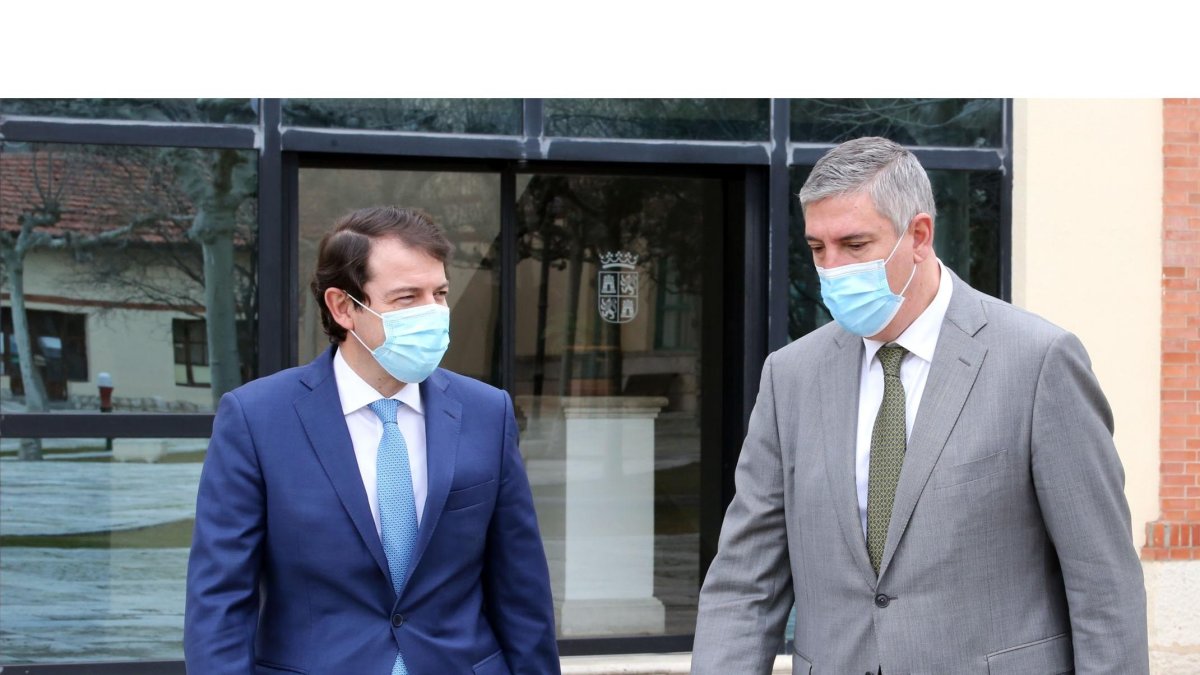 Alfonso Fernández Mañueco y José Vicente de los Mozos. ICAL