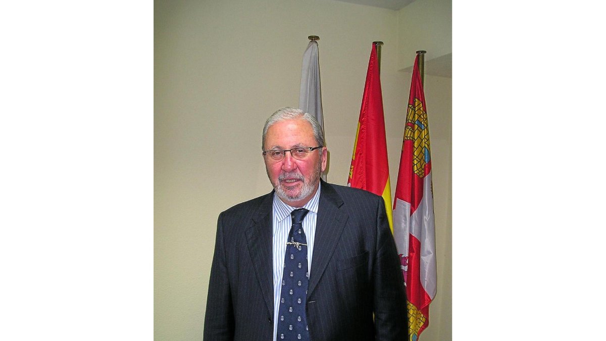 Santiago Iturmendi, presidente de la Federación de Castilla y León.-L. FUENTE