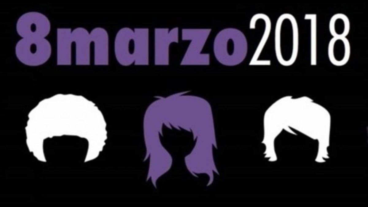 Cartel Hacia la Huelga feminista para el 8 de marzo 2018-EL PERIÓDICO