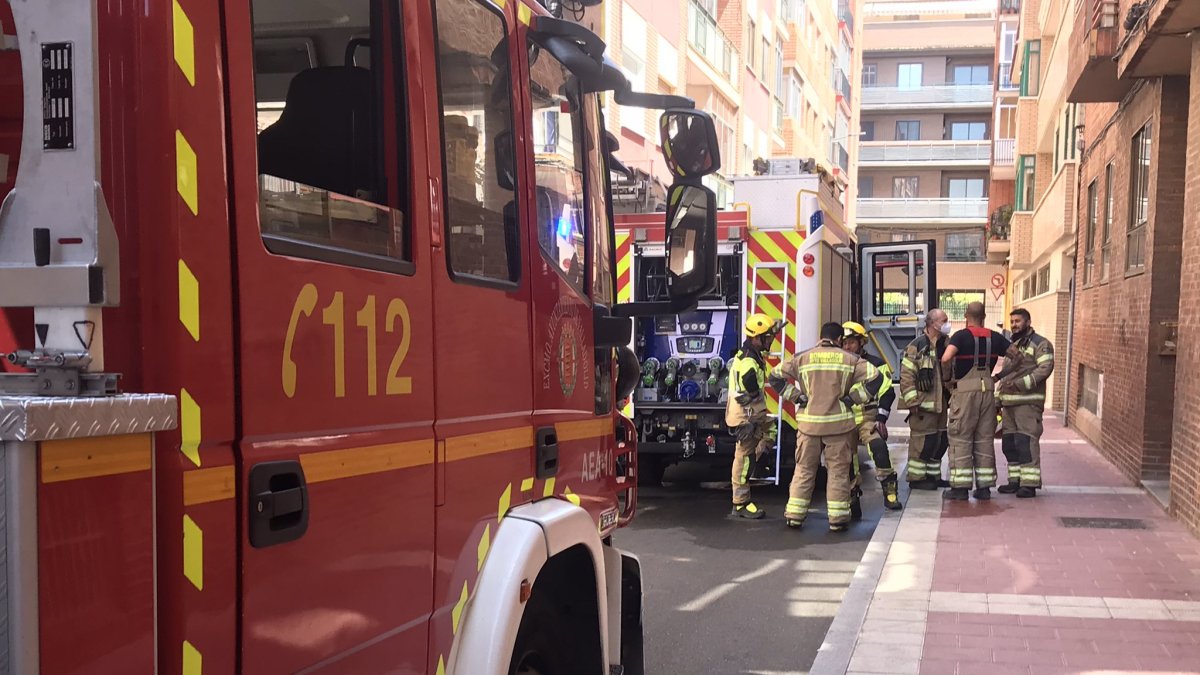Los bomberos de Valladolid en una imagen de archivo. - E.M.