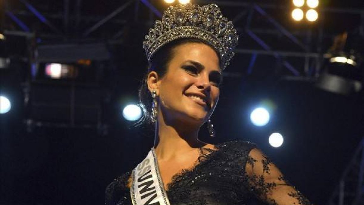 La nueva miss España, Carla García.-Foto: EFE