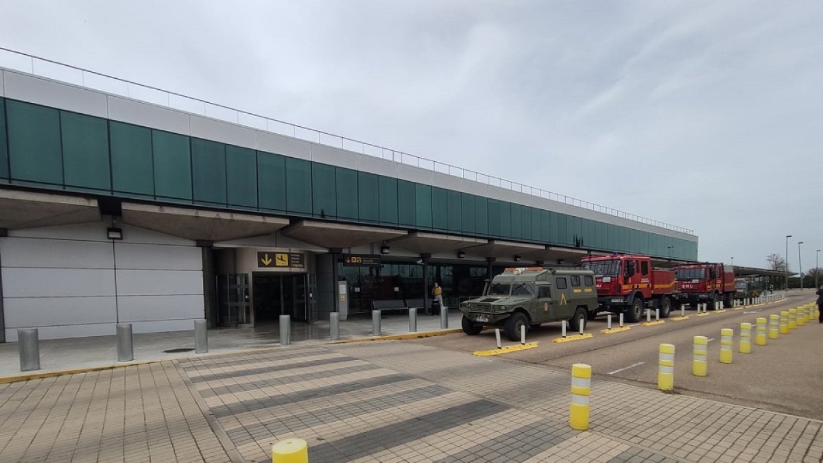 Aeropuerto de Villanubla. - E. M.