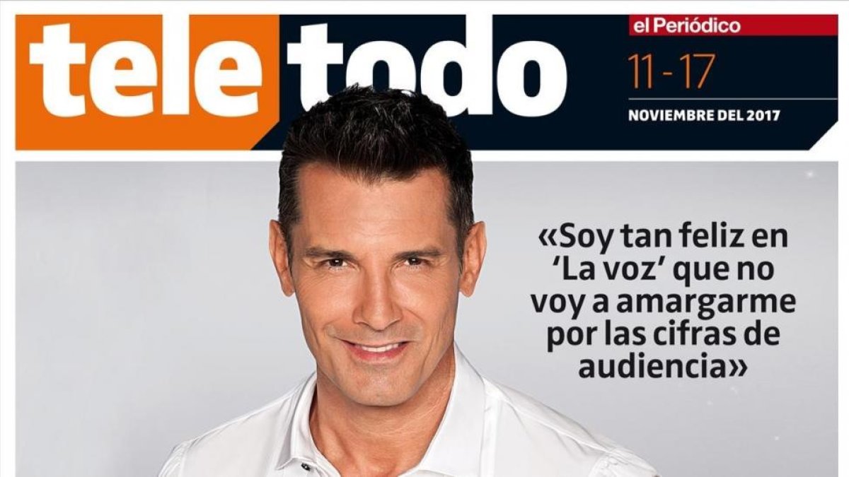 Jesús Vázquez, en la portada de Teletodo.-EL PERIÓDICO