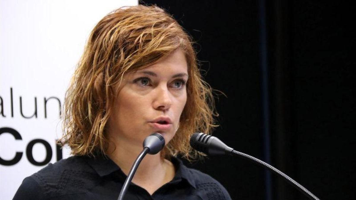 Elisenda Alamany, portavoz de Catalunya en Comú.-ACN / NÚRIA JULIÀ