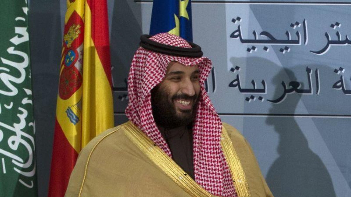 El príncipe saudí Mohammed bin Salman.-AP