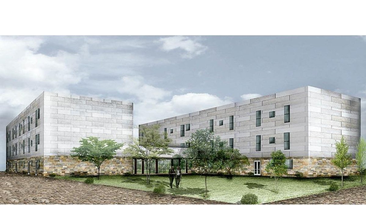 Infografía de la nueva residencia tal como aparece en el proyecto redactado por Scwuimac! Business Projects.-R. TORANZO