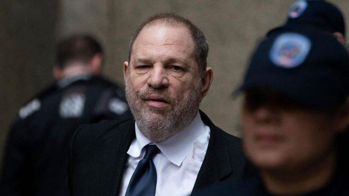 Harvey Weinstein, el pasado 25 de abril, en la Corte Suprema de Nueva York.-AFP / DON EMMERT