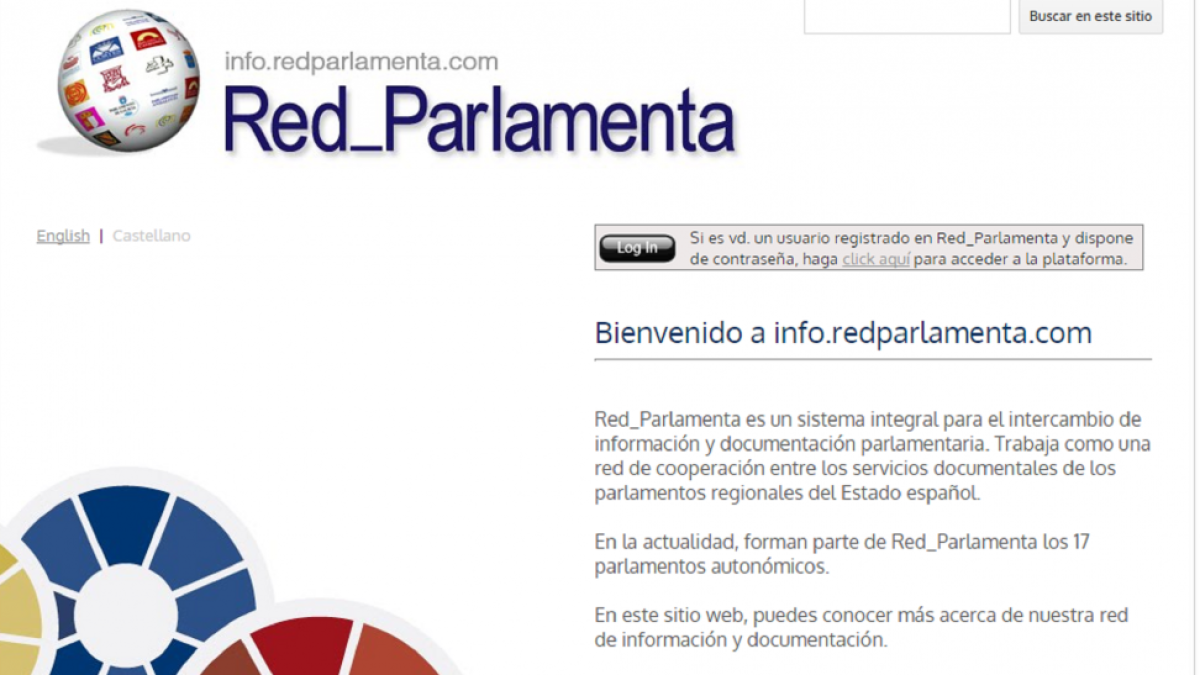 Portal web oficial de consulta 'Red_Parlamenta'-Web 'Red_Parlamenta'