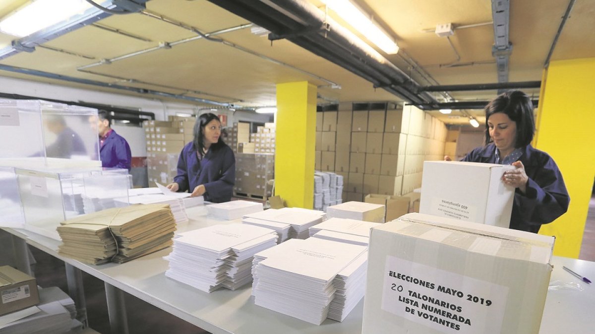 Preparativos de las últimas elecciones municipales en 2019.- ICAL