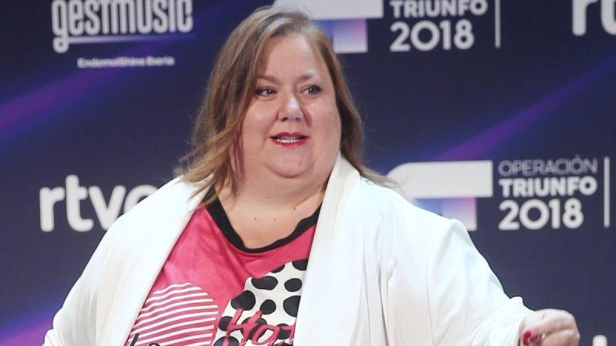 Itziar Castro en la presentación de OT 2018.-EL PERIÓDICO