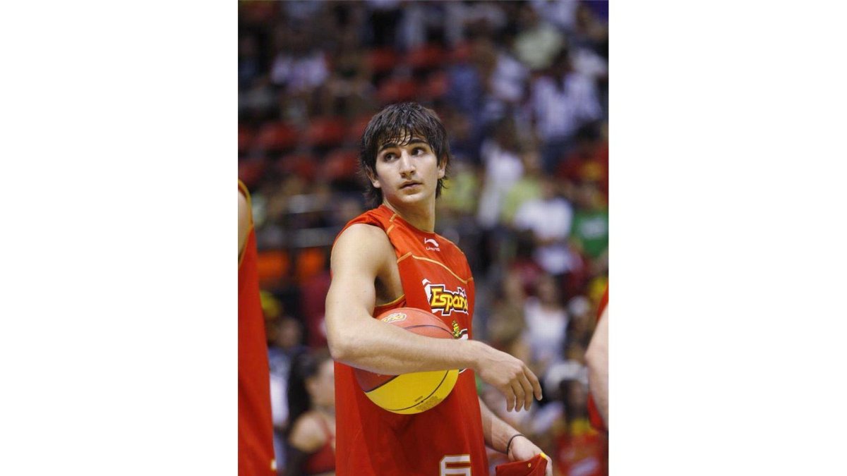 Ricky Rubio con la selección española.-ANGEL DE CASTRO
