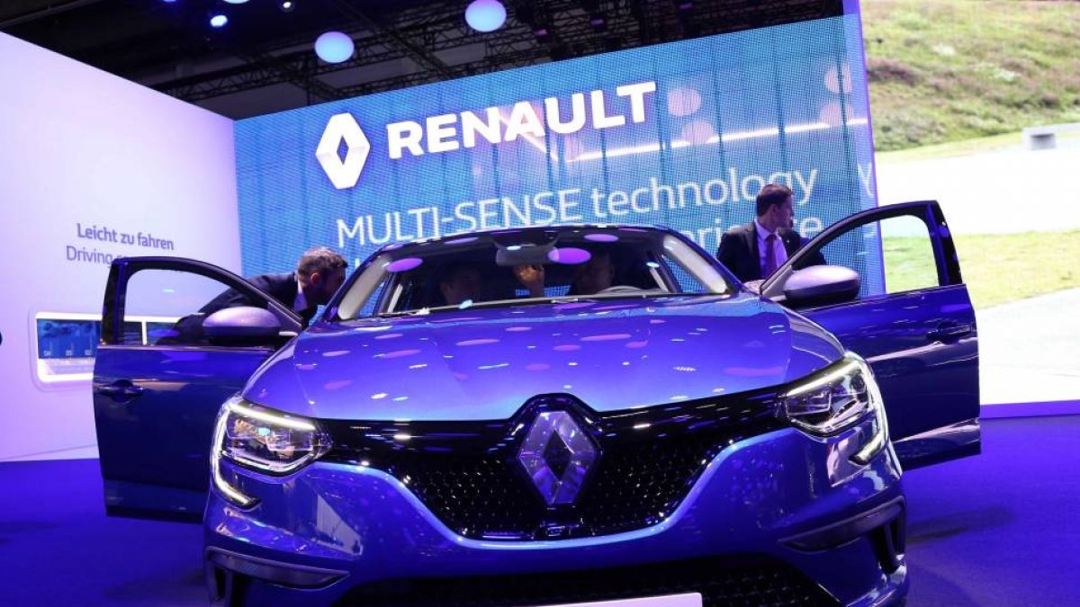 Nuevo Megane que se presentará a partir de las dos de la tarde en Frankfurt-ICAL