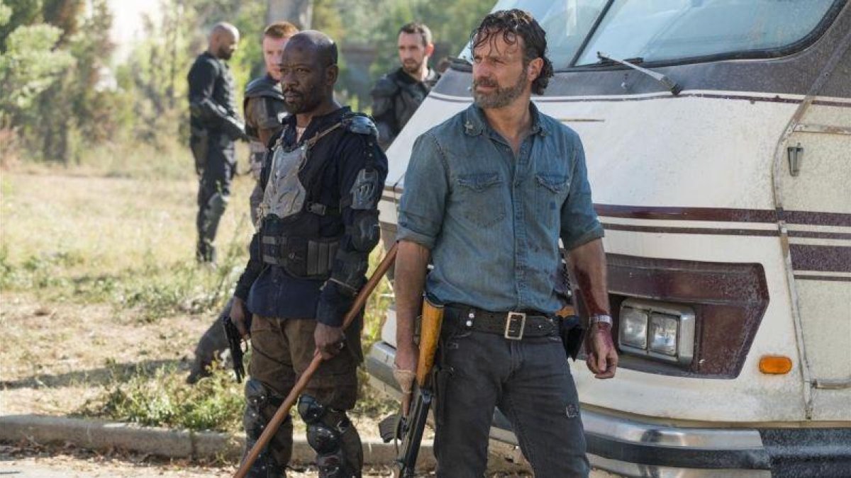 Andrew Lincoln era uno de los personajes estrella de la serie The Walking Dead.-GENE PAGE (AMC)