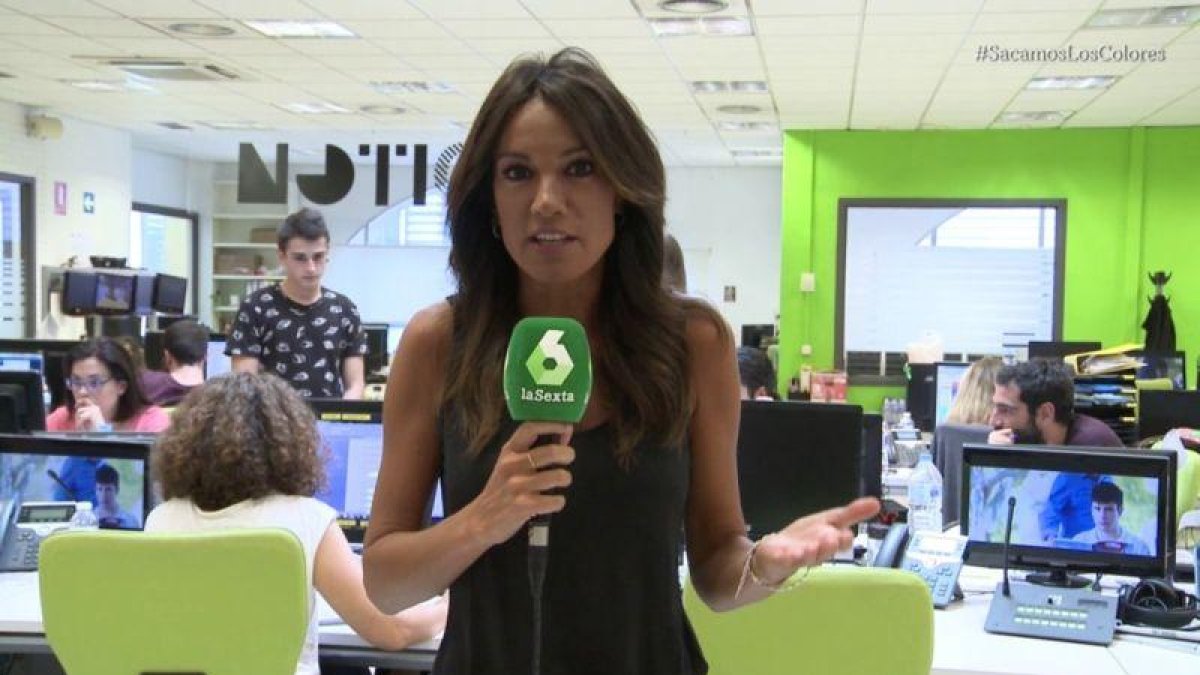 La periodista Cristina Saavedra.-ATRESMEDIA