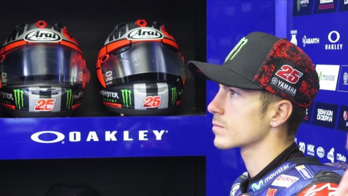 Maverick Viñales, en Australia.-EMILIO PÉREZ DE ROZAS