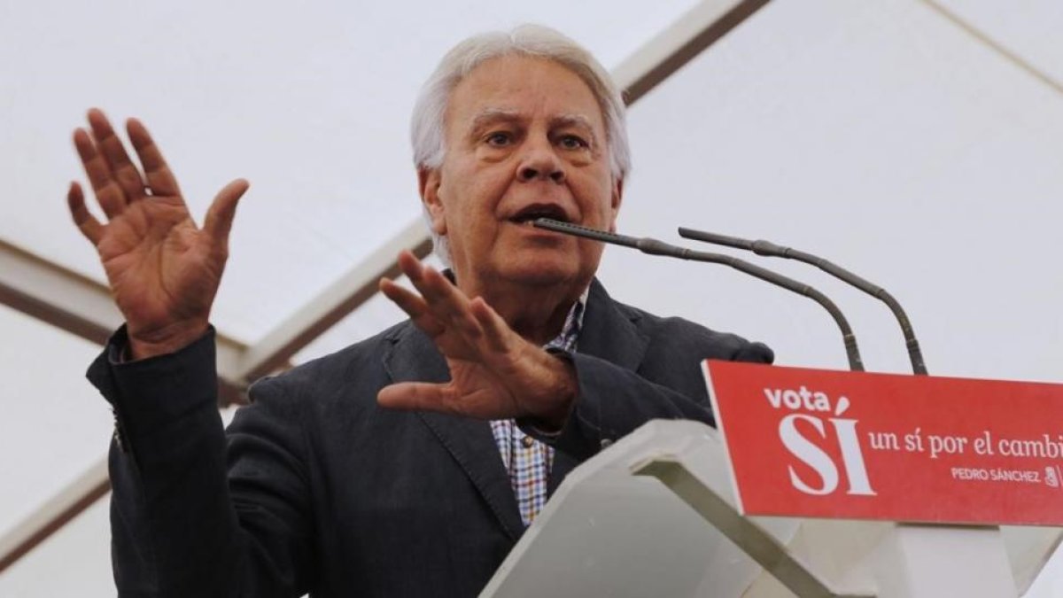 Felipe González.-AGUSTÍN CATALÁN